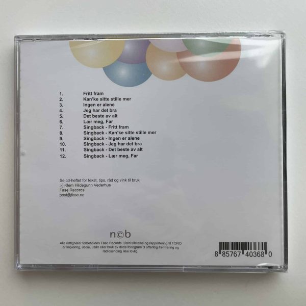 Fritt fram - CD m/singback-27294